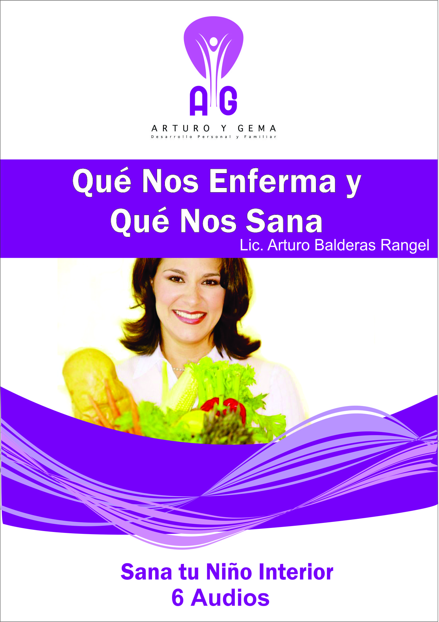 Portada de Curso: Qué nos enferma y que nos sana